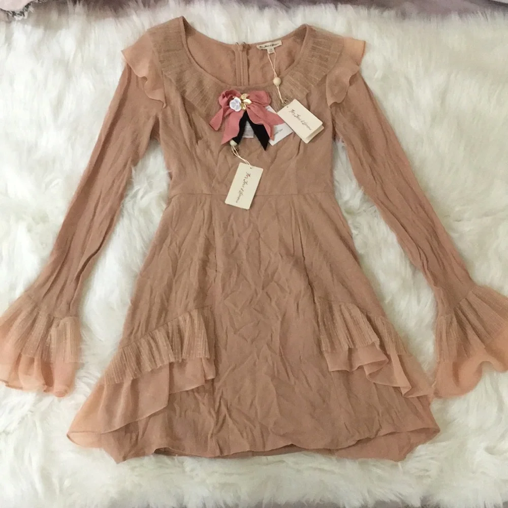 For Love & Lemons Esme Pin and Dress XS NWT - Picture 4 of 7